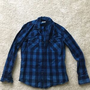 Levi’s flannel plaid shirt